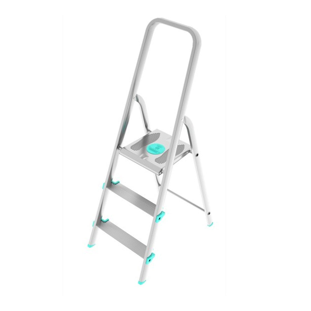 Colombo 61cm 3-Step Anti-Slippery Rubber Feet Alumium Ladder - Libellula