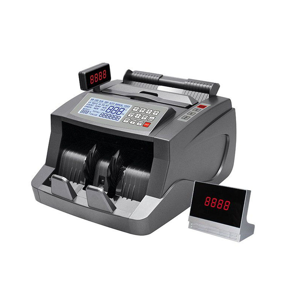 JB Luxx Automatic Money Counter with Chained Note & Counterfeit Detection