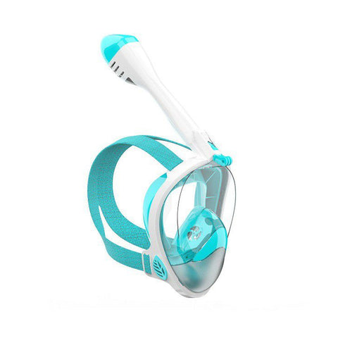 Jack Brown 180 Degrees View Easy Breath Full Face Snorkeling Mask (S-M)