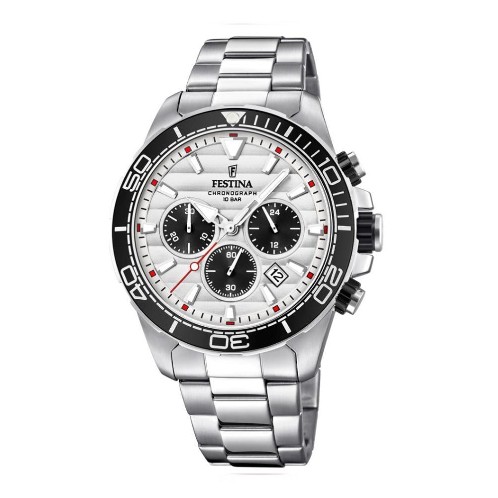 Festina Prestige Analogue Men's Wrist Watch - Stainless Steel F20361/1