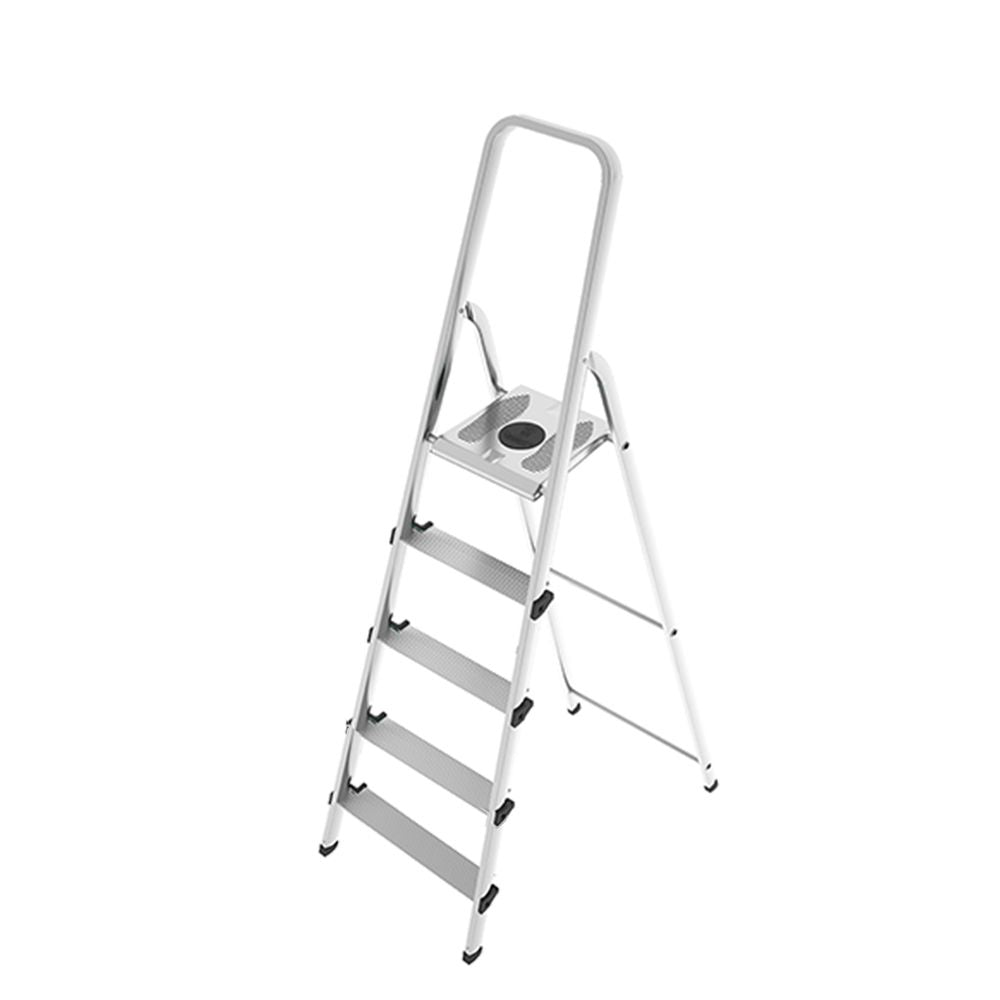 Colombo 106cm 5-Step Non-Slip Aluminium/Steel Ladder Stark