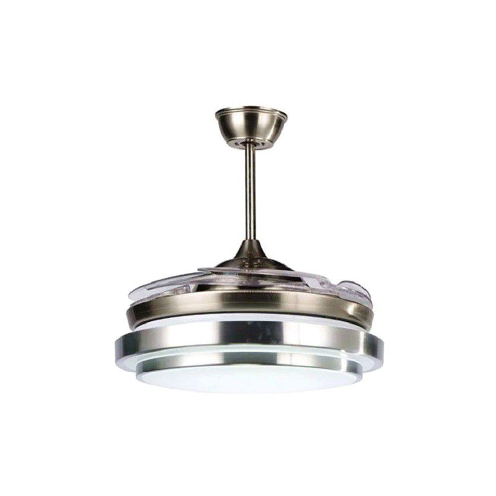 Mr Universal Lighting - Retractable Ceiling Fan DBL ALUM