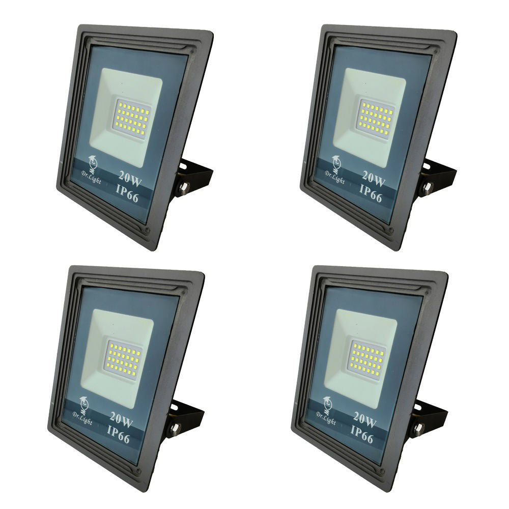 4 Dr Light Flg 20w LED Flood Light For Outdoor