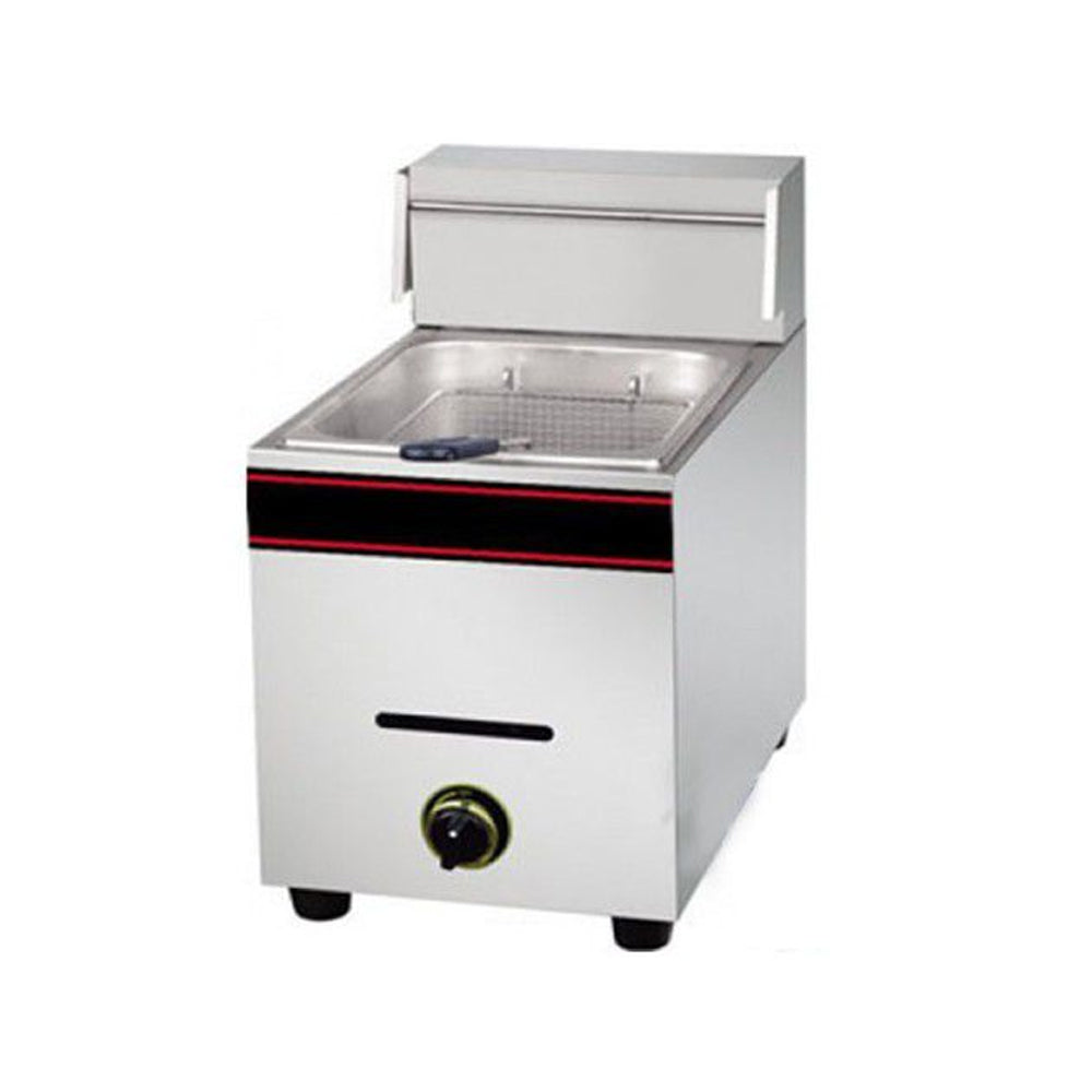 JB LUXX Ideal 5L Stainless Steel Single Tank Gas Fryer