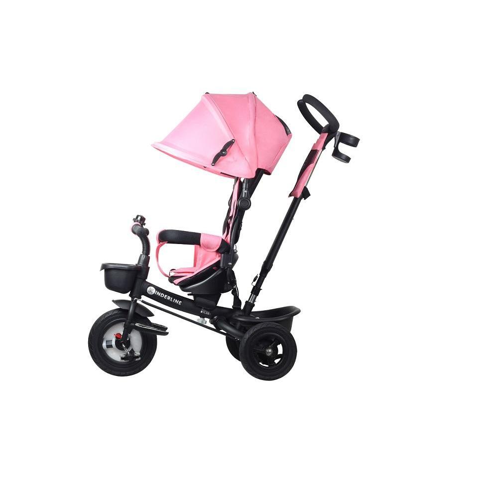 Kinder Line 4 in 1 Baby and Toddler Tricycle Stroller - Pink