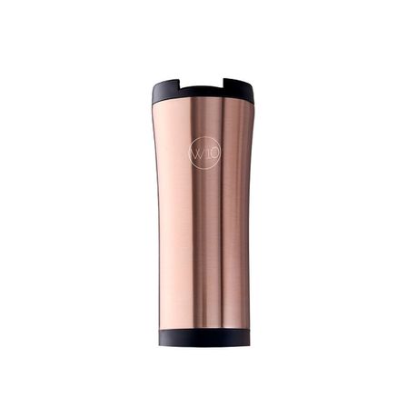 W10 London Vacuum Sealed Leak Proof Travel Mug - Raymede Rose Gold