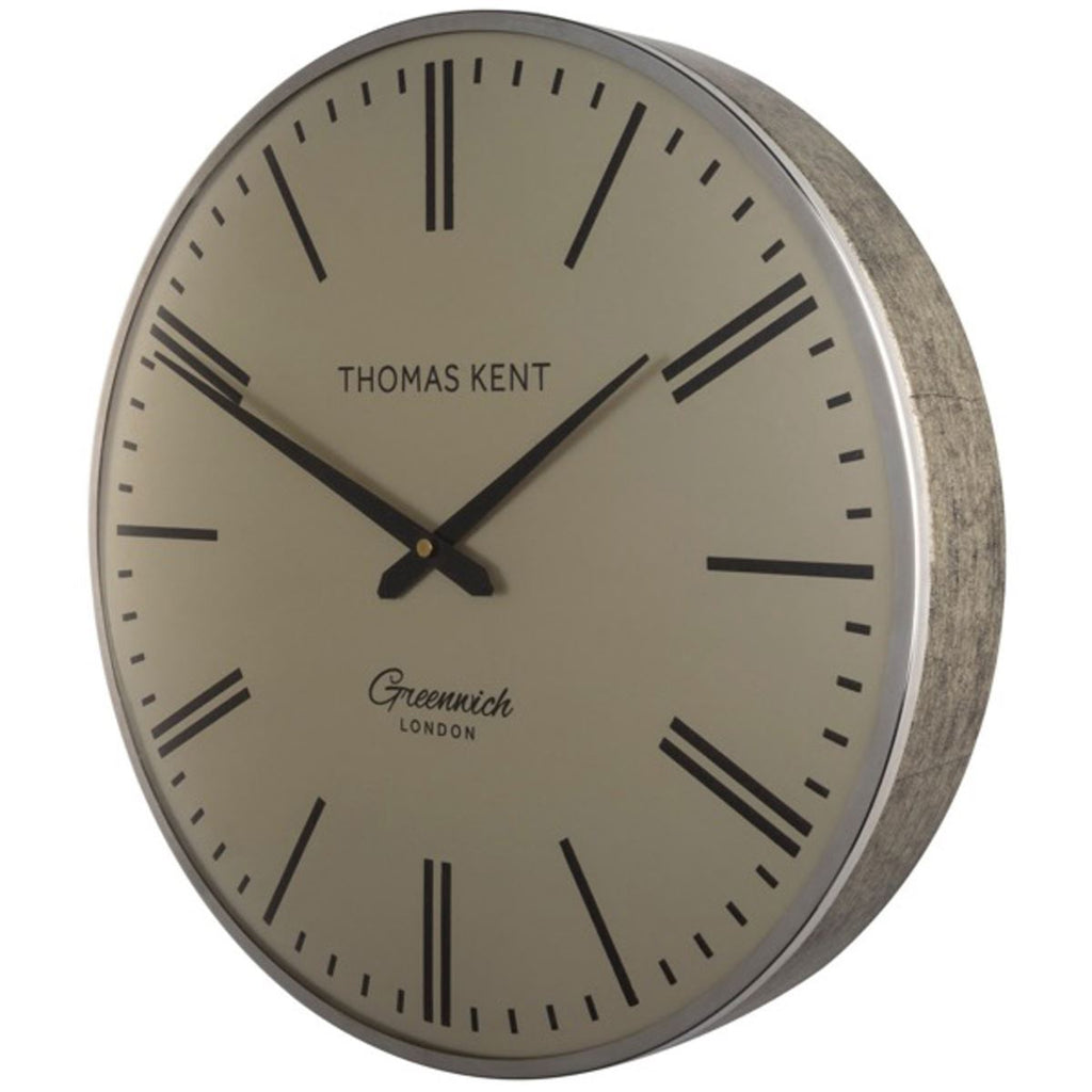 Thomas Kent 40cm Greenwich Gold-Silver Round Wall Clock - Parisan Gold